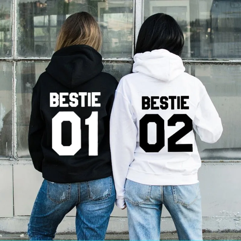sweat personnalisé couple message