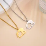 accessoire éléphant maman et bébé
