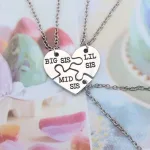 accessoire mode collier puzzle 3 sisters