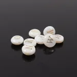 accessoire perle blanche unique