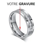 bague assortie pour couple