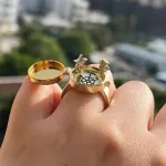bague colorée Bob L'éponge Bff