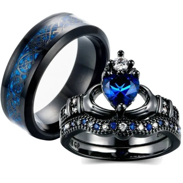 Bague Couple Celtique