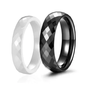 Bague Couple Céramique