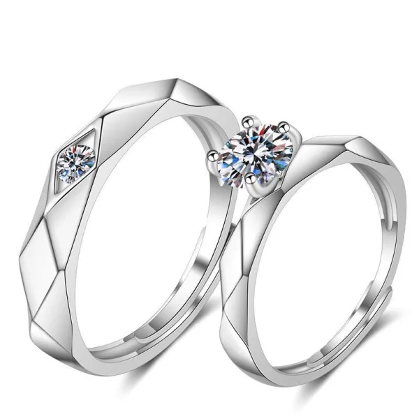 Bague Couple Distance