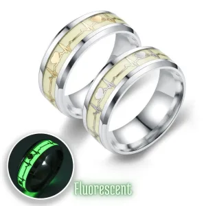 Bague Couple Geek (Fluorescente)
