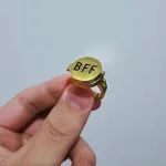 bague de couple Bob L'éponge Bff