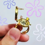 bague en argent Bob L'éponge Bff