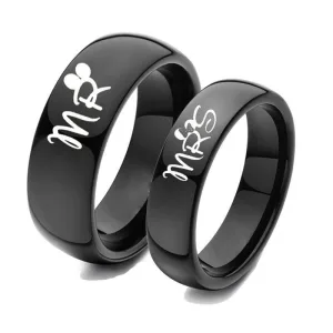bague personnalisée Mr Mrs