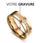 bague romantique personnalisable