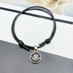 bijou bracelet pendentif lettre