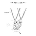 bijoux menottes pour amoureux