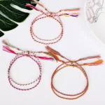 bracelet amitié multicolore
