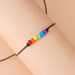 bracelet arc-en-ciel gay pride