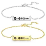 Bracelet Code Spotify Personnalisé