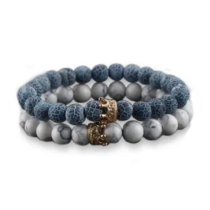 Bracelet Couple Distance (Pierre Naturelle)