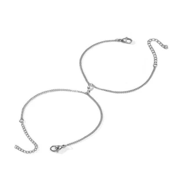 bracelet couple fin aimanté