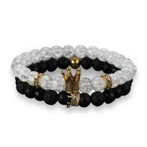 Bracelet Couple King Queen