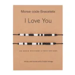 Bracelet Couple Morse