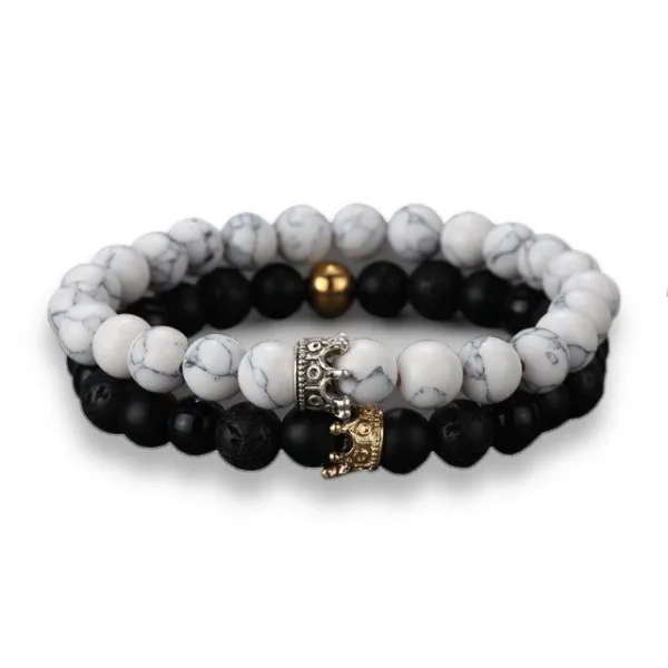 Bracelet Couple Roi et Reine