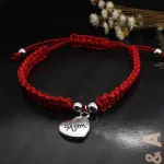 bracelet en cordon pour maman