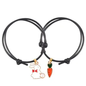 Bracelet Lapin et Carotte