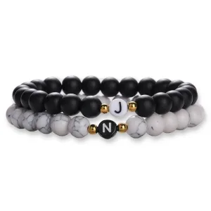 Bracelet Perle Initiale