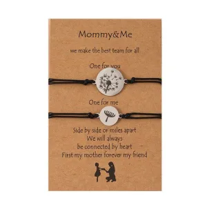 Bracelet Pissenlit Mère-Fille