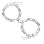 Bracelet Punk Magnétique Couple