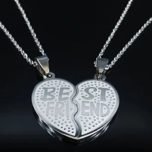 collier amitié bling bling