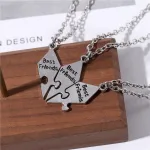 collier amitié personnalisé pour 10