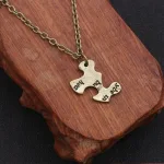 collier avec pendentif puzzle 6
