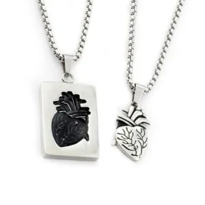 Collier Coeur Organe