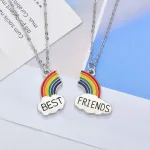 collier coloré symbole d'amitié