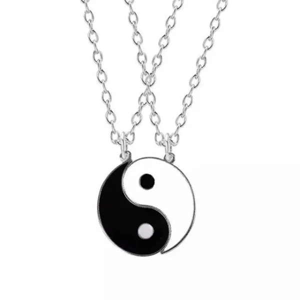 Collier Couple Yin Yang