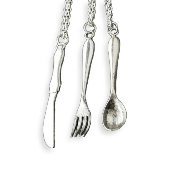 Collier Couverts Argent