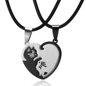 Collier d'Amitié pour 2 (Chat)