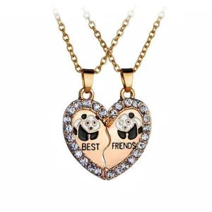 Collier d'Amitié pour 2 Panda