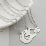 collier en argent 3 soeurs