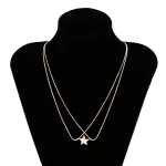 collier en argent étoile aimanté