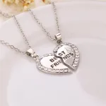 collier en corde amitié pour deux