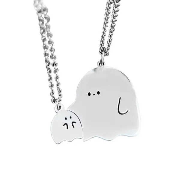 Collier Fantôme Maman Bébé