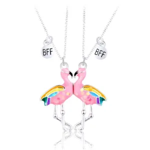 Collier Flamant Rose BFF
