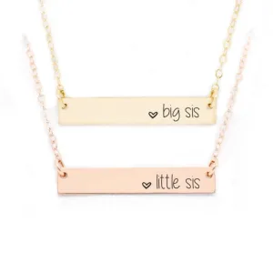 Collier Grande / Petite Soeur