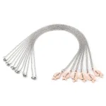 collier gravé d'amitié pour six amis