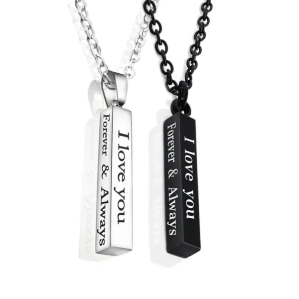 Collier I Love You Barre