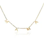 Collier Lettre Maman
