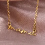 collier maman en acier