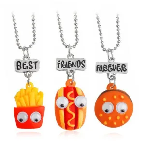 Collier Meilleure Amie pour 3