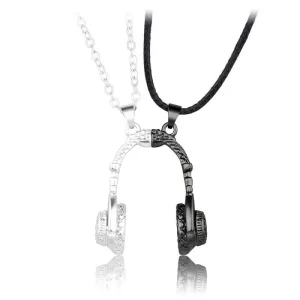 Collier Musique Casque pour 2